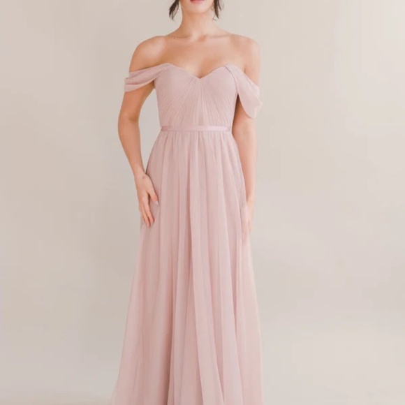 NWT TH&TH Bardot Gown (Grey, S) - Picture 2 of 15